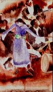 Charles Demuth The Jazz Singer USA oil painting artist